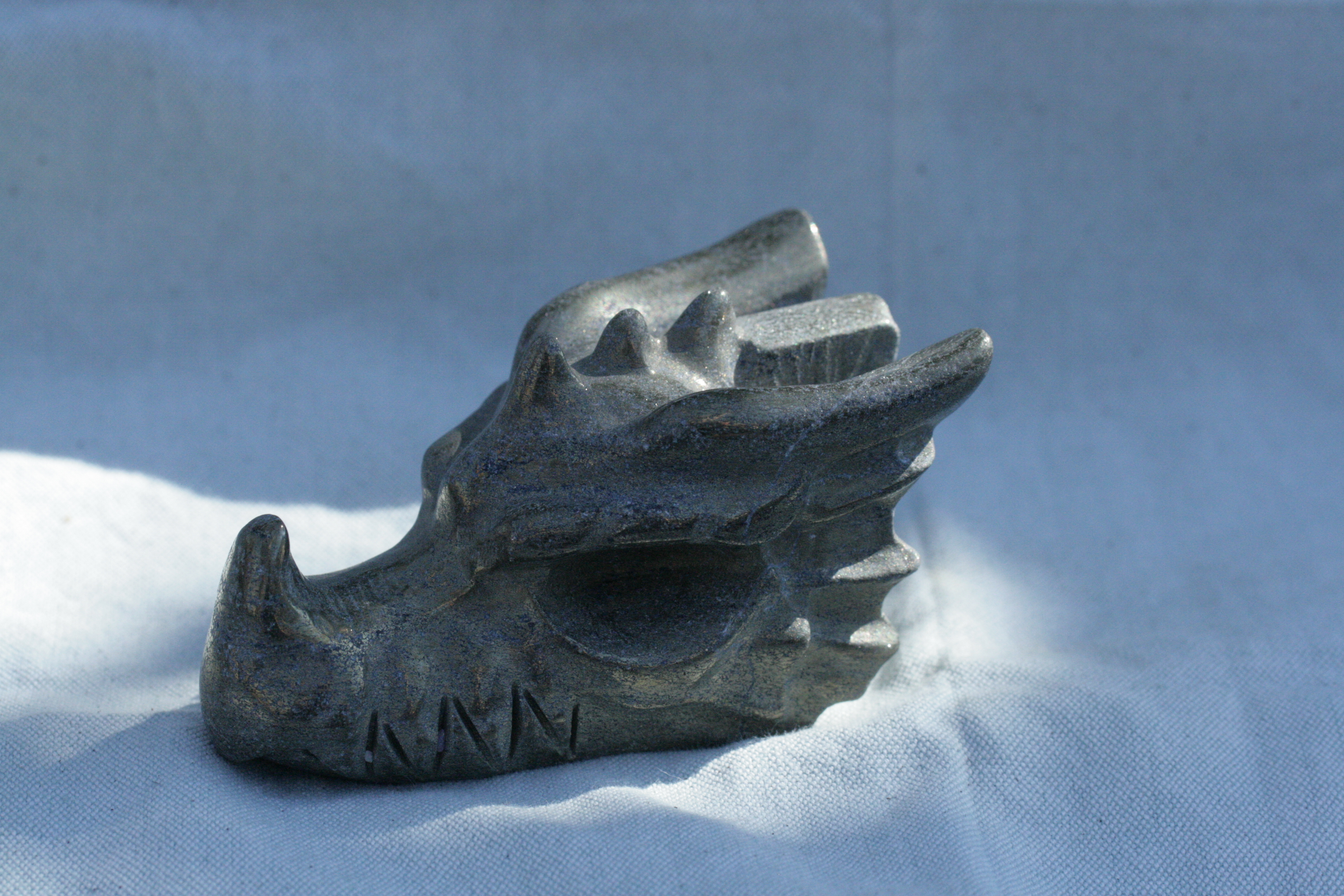 Pyrite Dragon  Skull 5510
